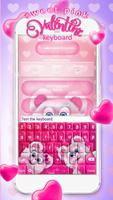 Sweet Pink Valentine Keyboard screenshot 1