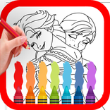 Princess coloring game 2024