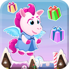 Pega Pony Christmas Flappy Tap icon
