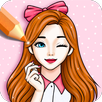 Girls Hairstyle Coloring Book APK