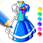 Dress Coloring Book For Girls icon