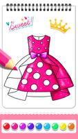 Dress Coloring Book For Girls screenshot 1