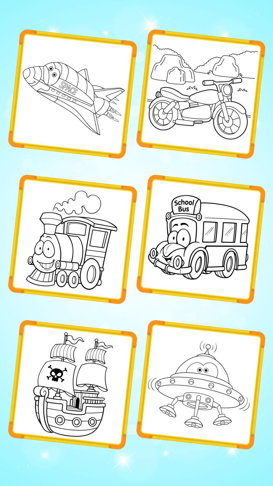 Cars Coloring Book – Transport Coloring for Android - APK Download