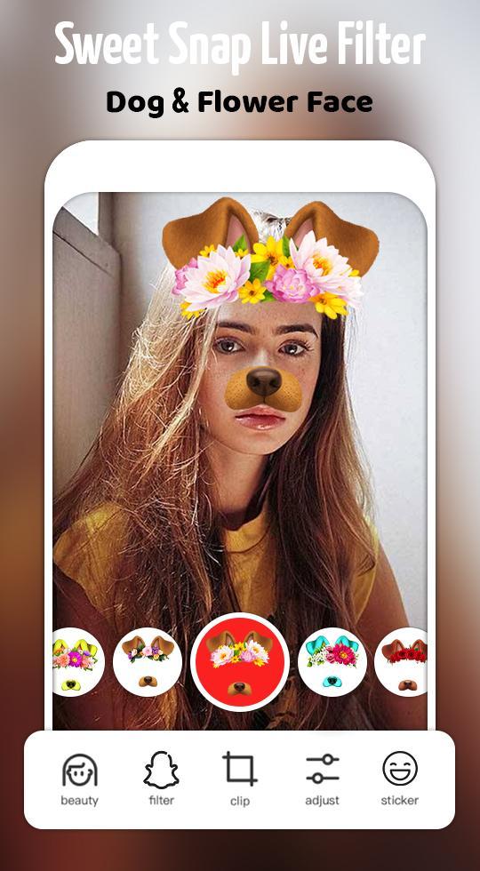 Sweet Snap Live Filter - Snap Cat Face Camera Edit for Android - APK  Download