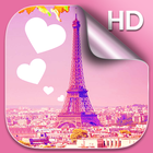 Sweet Paris Live Wallpaper HD icon