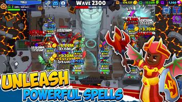 Idle Hero TD Tower Defense RPG تصوير الشاشة 1