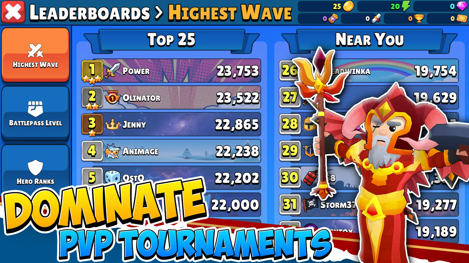 Idle Hero TD 塔防角色扮演游戏