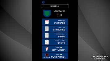 Retro Hockey Coach 2021 screenshot 1