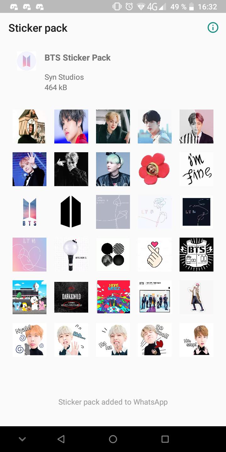 Bts Sticker Pack For Android Apk Download