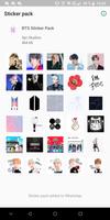 BTS Sticker Pack Affiche