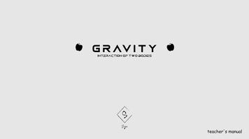 Gravity - Interaction of two bodies Manual ポスター