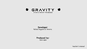 Gravity - Interaction of two bodies Manual capture d'écran 1