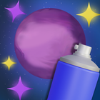 Galaxy Spray art icône