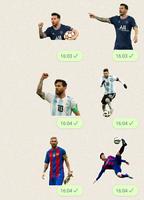 Messi Stickers اسکرین شاٹ 2