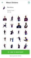 Messi Stickers اسکرین شاٹ 3