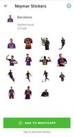 Neymar Stickers capture d'écran 2