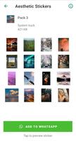 Aesthetic Stickers اسکرین شاٹ 1