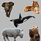 Animals Stickers أيقونة