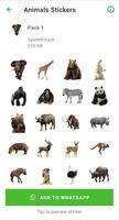 Animals Stickers ภาพหน้าจอ 1