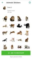 Animals Stickers تصوير الشاشة 2