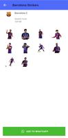 Barcelona Stickers 截圖 1
