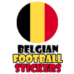 Belgian Football Stickers