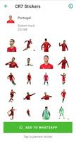 Cristiano Ronaldo Stickers capture d'écran 3