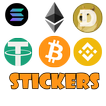 Cryptocurrencies Stickers