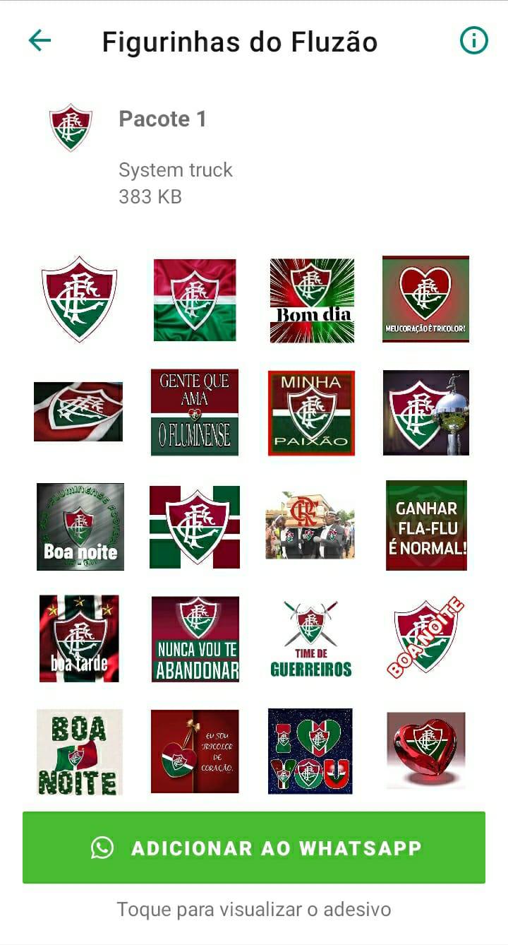 Descarga de APK de Figurinhas do Fluminense para Android Descarga de APK de Figurinhas do Fluminense para Android
