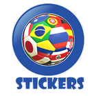 Football team Stickers icône