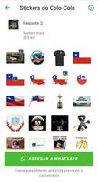 Stickers do Colo-Colo تصوير الشاشة 1