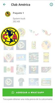 Club América Stickers screenshot 2