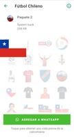 Stickers Fútbol Chileno Ekran Görüntüsü 3