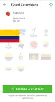 Stickers Fútbol Colombiano スクリーンショット 2