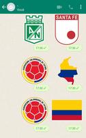 Stickers Fútbol Colombiano スクリーンショット 3