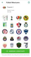 Stickers de Fútbol Mexicano โปสเตอร์