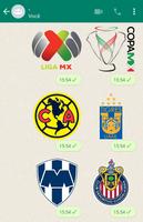 Stickers de Fútbol Mexicano تصوير الشاشة 2