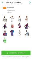 Stickers de Fútbol Español 截图 3
