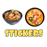 Thailand Food Stickers