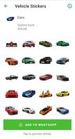 Vehicle Stickers for WhatsApp - WAStickerApps Poster