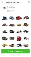 Vehicle Stickers for WhatsApp - WAStickerApps captura de pantalla 1