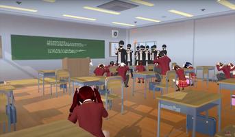 Walkthrough for sakaura School Simulator 2021 New capture d'écran 1