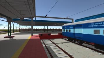 Indian Train Crossing 3D syot layar 2