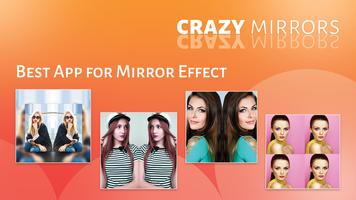 Crazy Spiegels Foto-effecten-poster