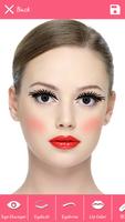 Beauty Selfies Makeup Editor Affiche