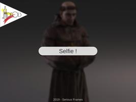Selfie Moine الملصق