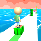 Cube Race Fun 3D icône