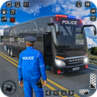 Police Bus 3D Simulator Games icono