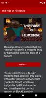 The Rise of Herobrine پوسٹر