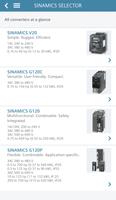 SINAMICS capture d'écran 2